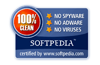 Softpedia 100% clean award